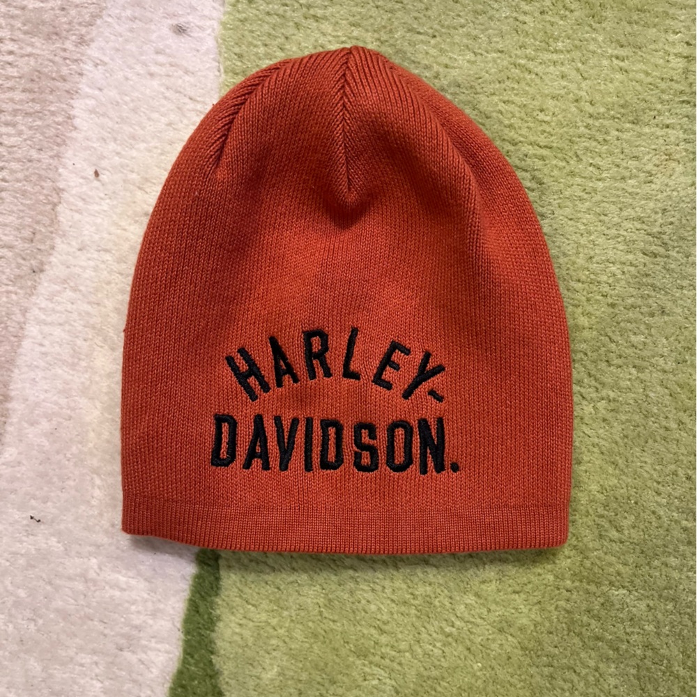 Harley-Davidson Rust Knit Cap NWOT 2T-4T